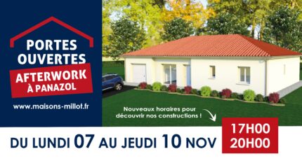 PORTES OUVERTES – AFTERWORK du lundi 07 au jeudi 10 novembre