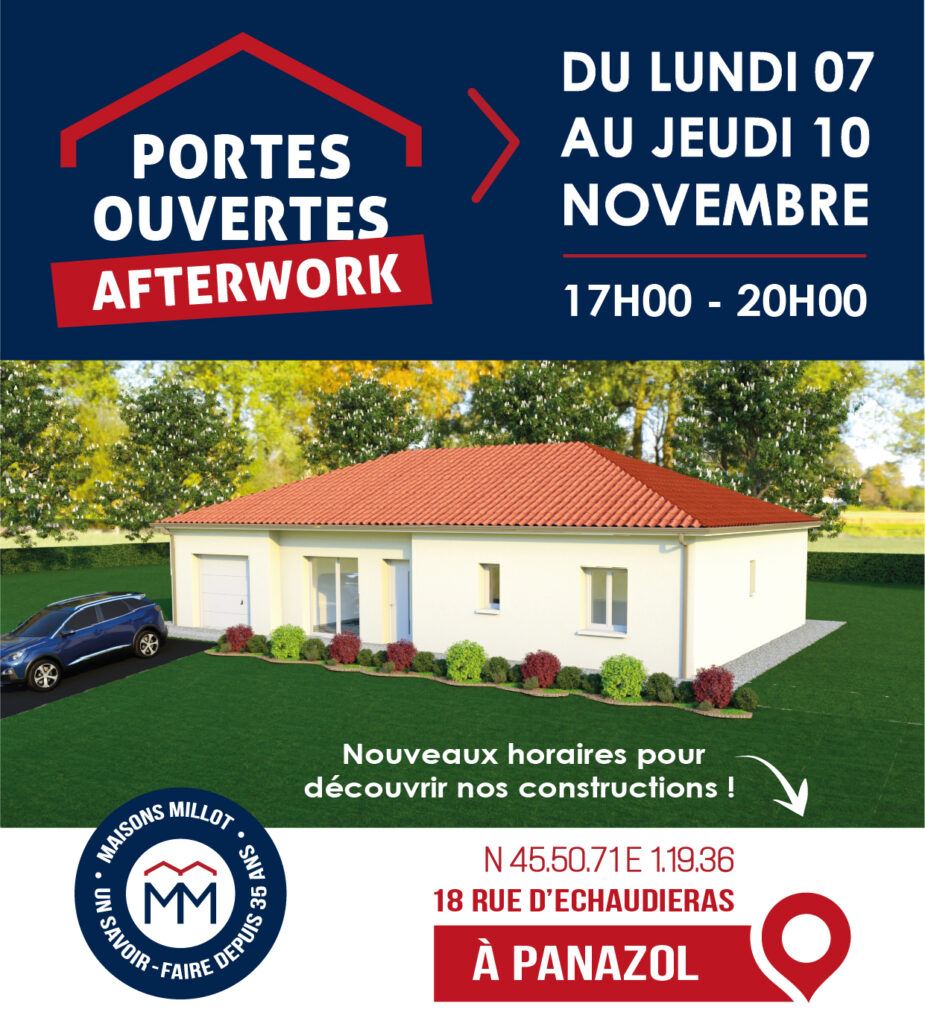 afterwork Maisons Millot