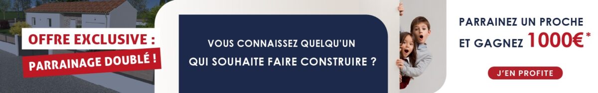 Offre parrainage doublé chez Maisons Millot !