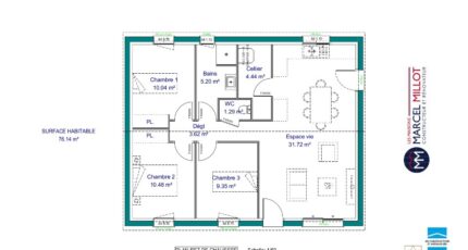 Limoges Maison neuve - 2291926-3290modele820190130bBwKx.jpeg Maisons Millot