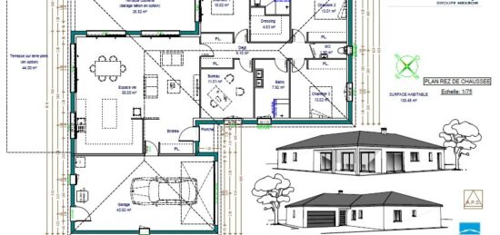 Maison neuve à , Haute-Vienne