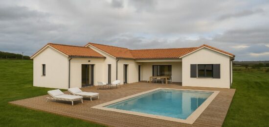 Maison neuve à Chaptelat, Nouvelle-Aquitaine