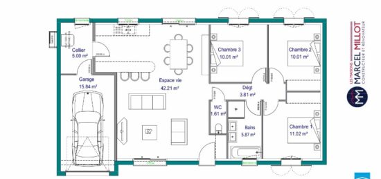 Maison neuve à , Haute-Vienne