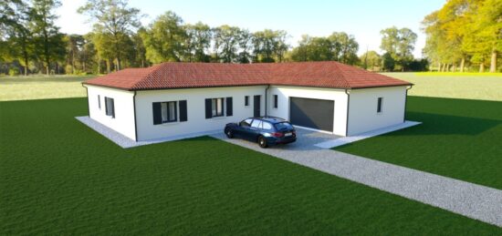 Maison neuve à Bosmie-l'Aiguille, Nouvelle-Aquitaine